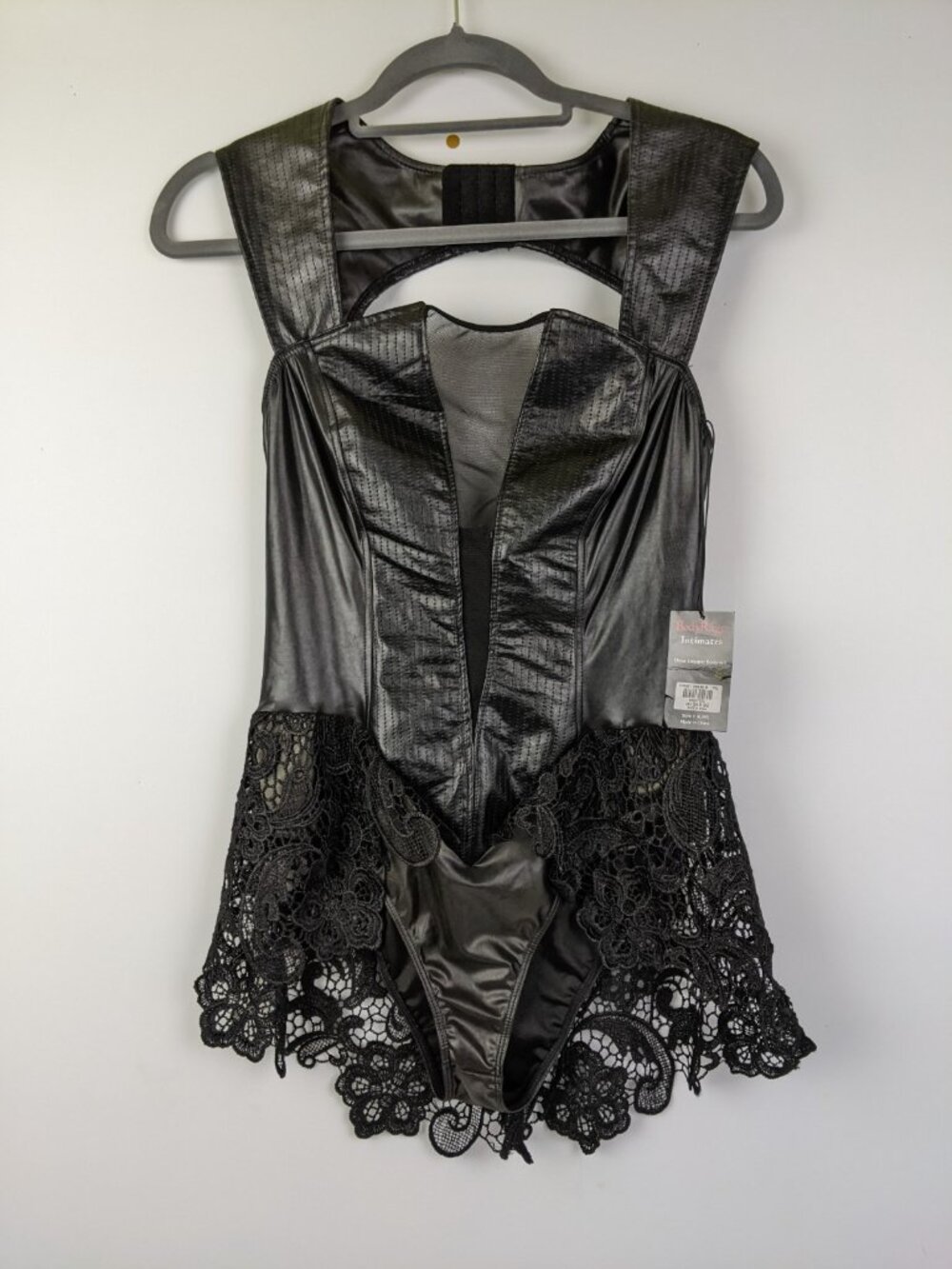 Body Rage Intimates Show Stopper Bodysuit Womens Size Medium Lingerie New NWT